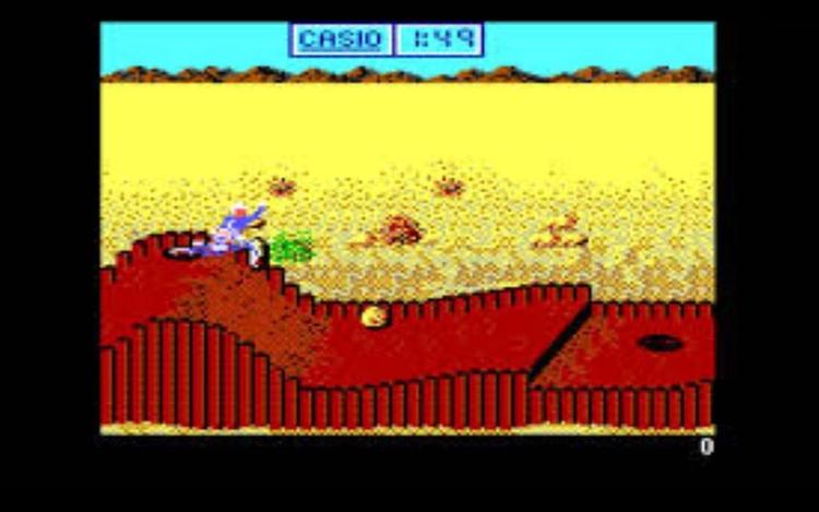 Gameplay screen of California Games (7/8)