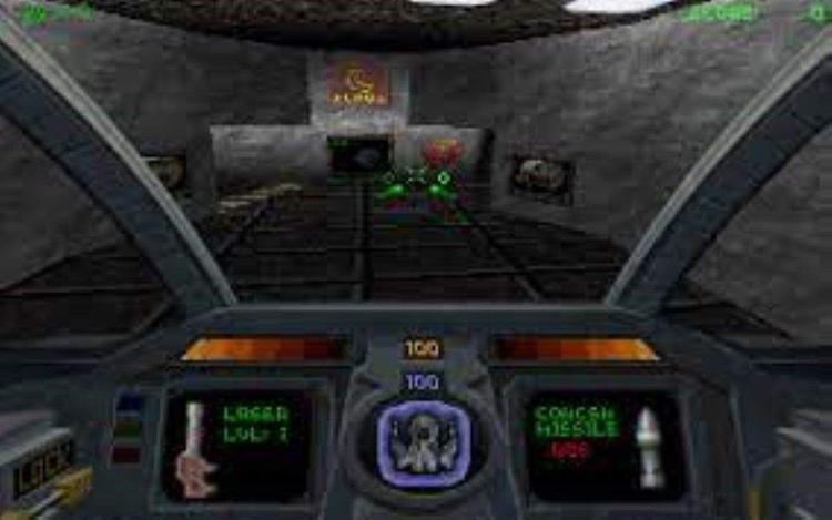 Gameplay screen of Descent (8/8)