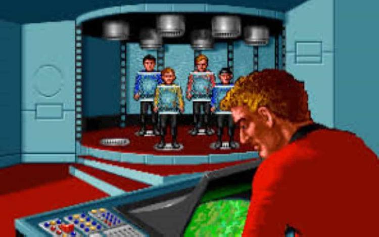 Gameplay screen of Star Trek: 25th Anniversary (5/8)