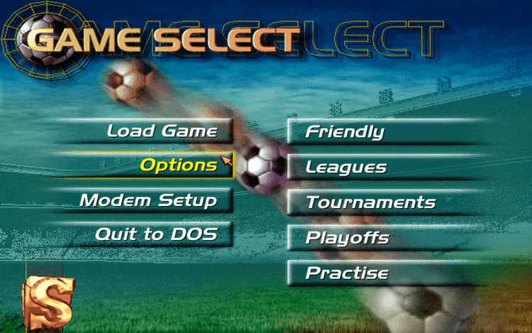 Gameplay screen of FIFA 96 (8/8)