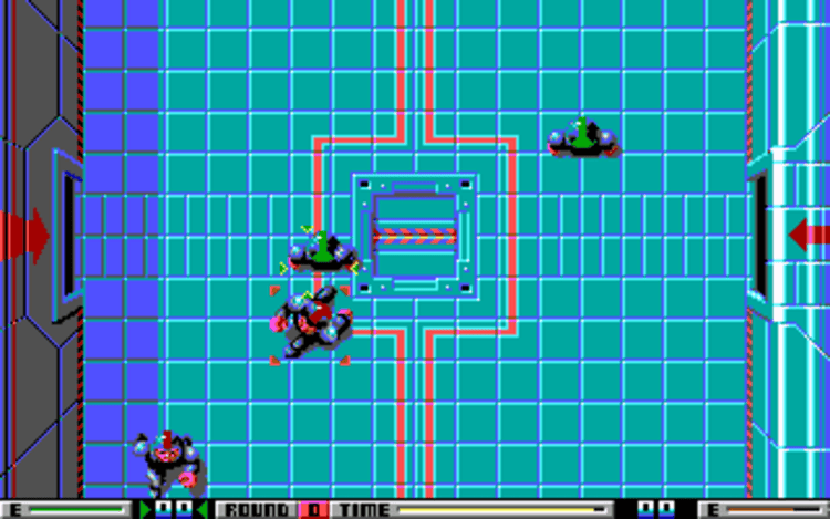 Gameplay screen of Speedball (4/4)