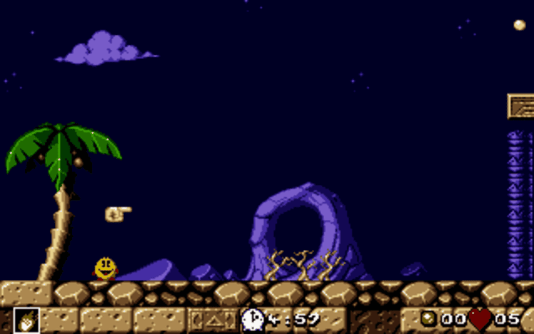 Gameplay screen of Pac-in-Time (8/8)