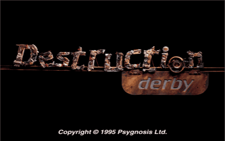 Gameplay screen of Destruction Derby (5/8)