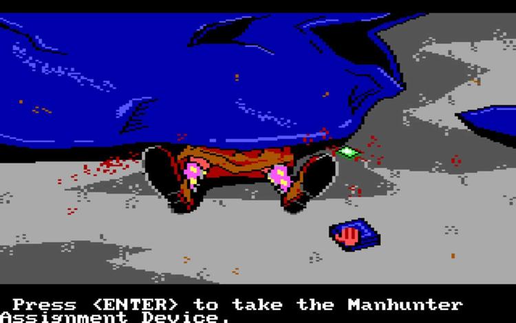 Gameplay screen of Manhunter 2: San Francisco (6/8)