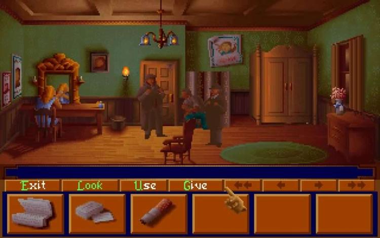 Gameplay screen of The Lost Files of Sherlock Holmes: The Case of the Serrated Scalpel (8/8)