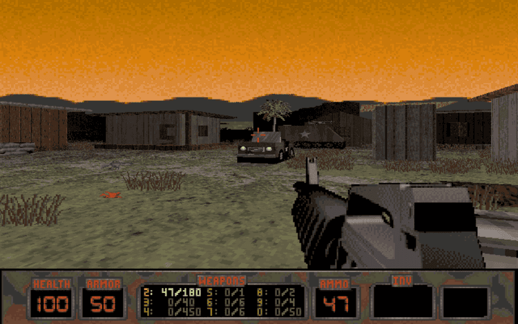 Gameplay screen of NAM (1/4)