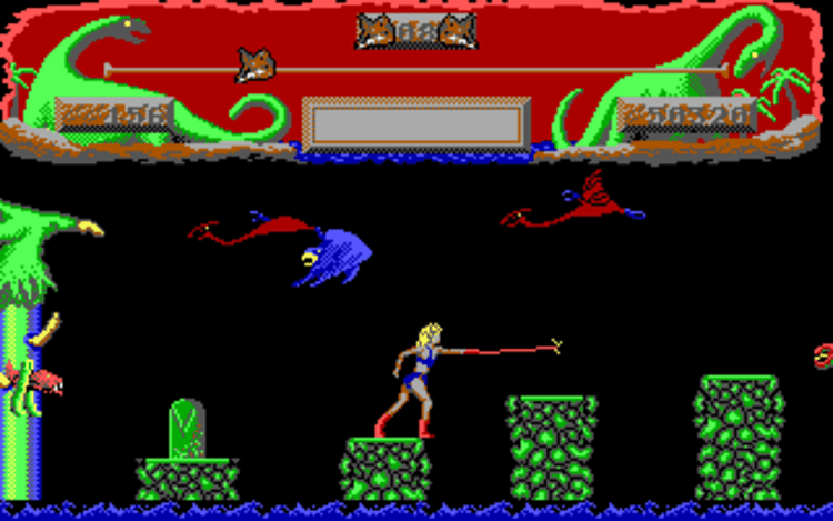 Gameplay screen of Vixen (2/4)