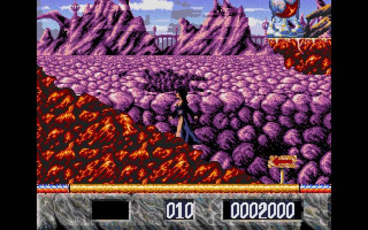 Gameplay screen of Elvira (7/8)