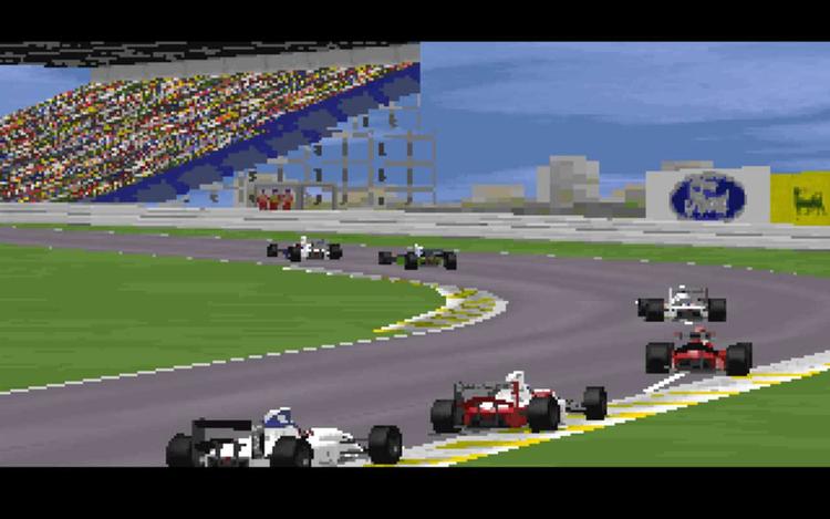 Gameplay screen of Grand Prix II (5/8)